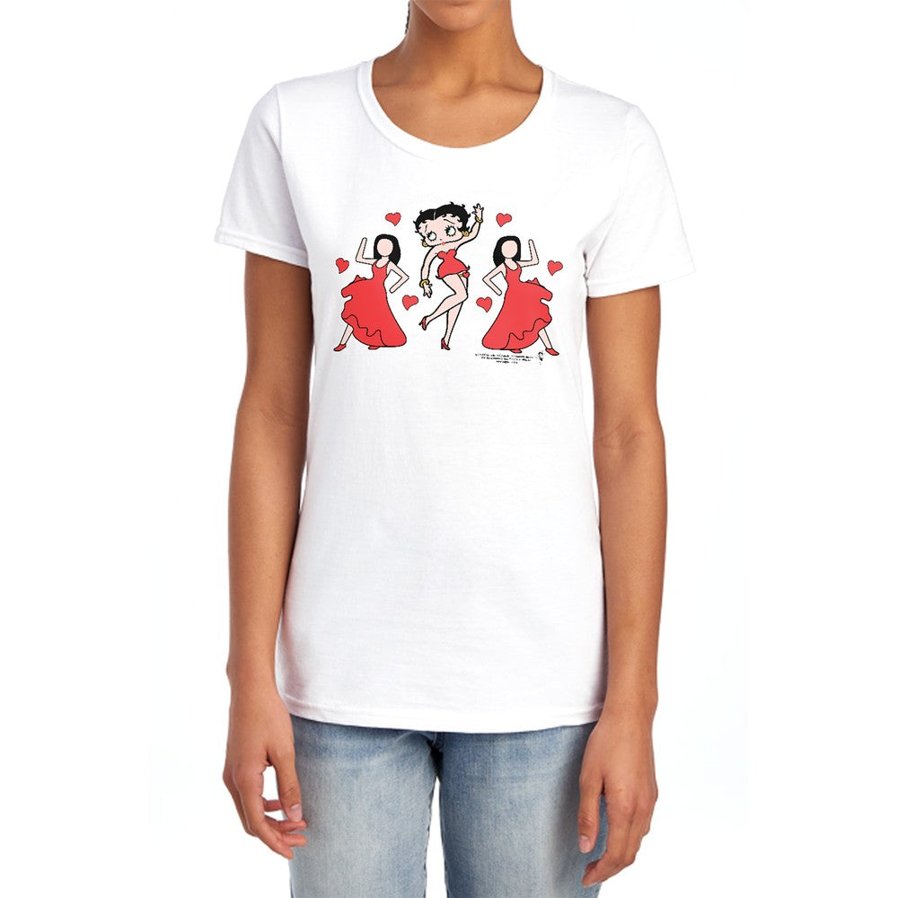 Betty Boop Bb Dance Licensed Women's T-Shirt Regular Fit SM-2X