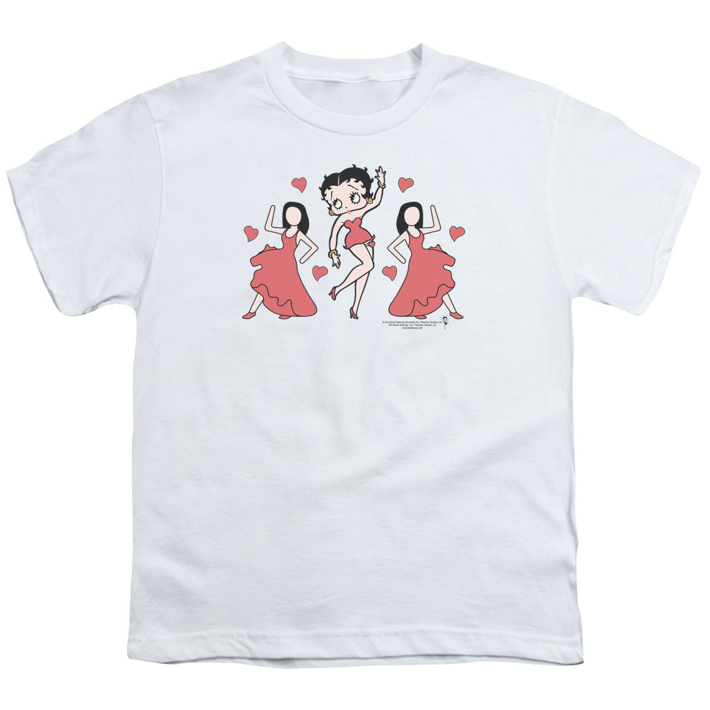 Betty Boop Bb Dance Licensed Kid's T-Shirt (Ages 4-7) XS-XL