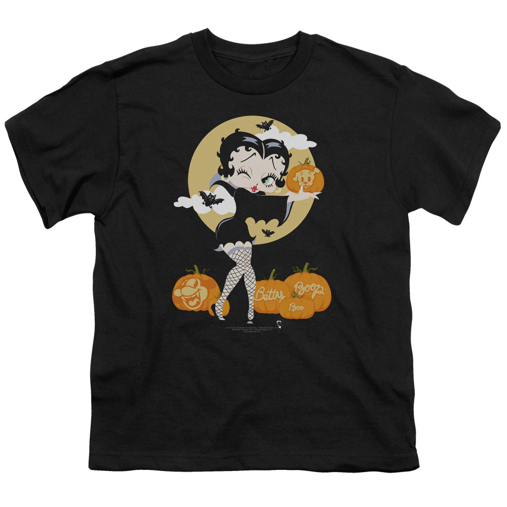 Betty Boop Vamp Pumkins Licensed Kid's T-Shirt (Ages 4-7) XS-XL