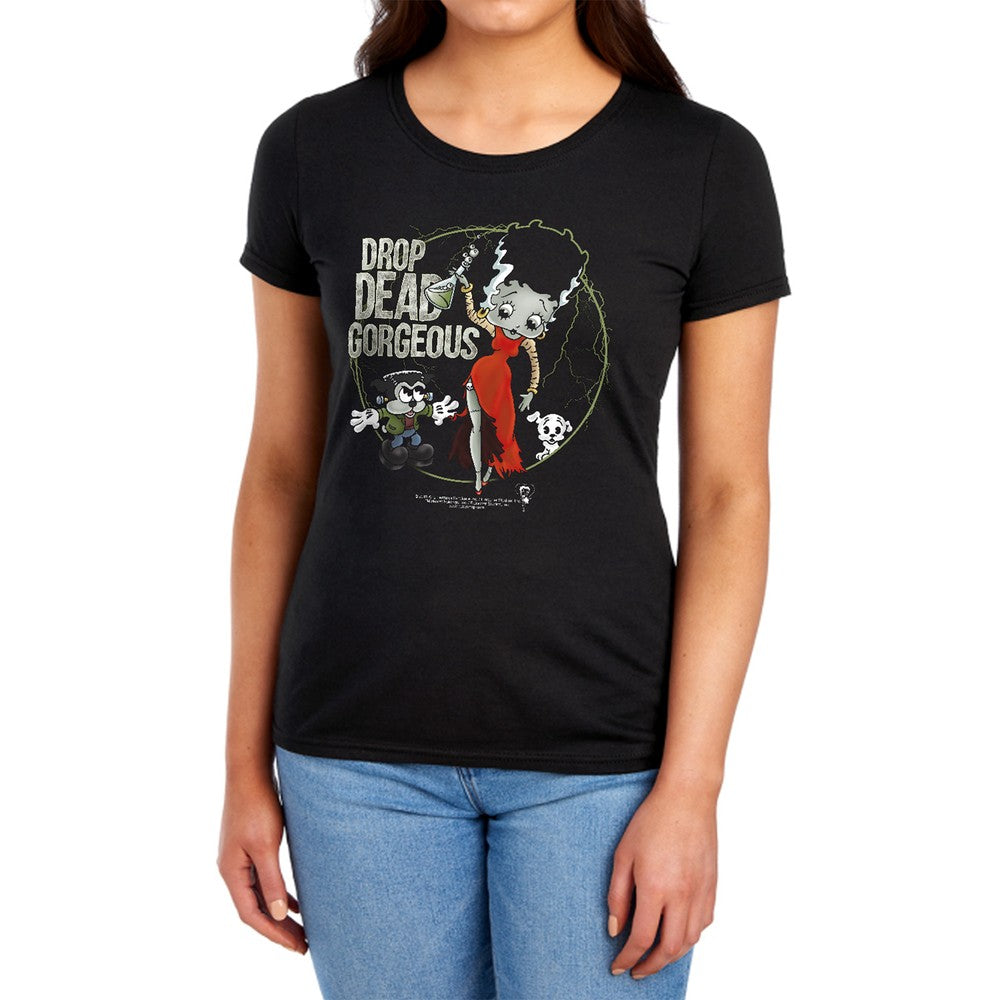 Betty Boop Drop Dead Gorgeous Licensed Women's T-Shirt Regular Fit SM-2X