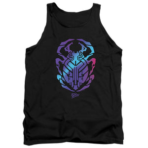 AN OFFCIALLY LICENSED BLUE BEETLE (2023) SCARAB ADULT UNISEX TANK TOP BLACK