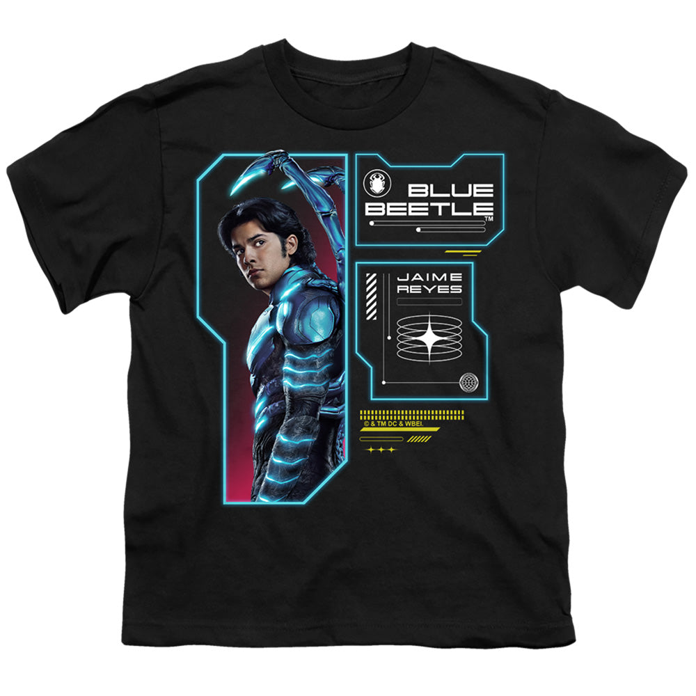 Blue Beetle (2023) Data Read Out Licensed Kid's T-Shirt (Ages 4-7) SM-XL