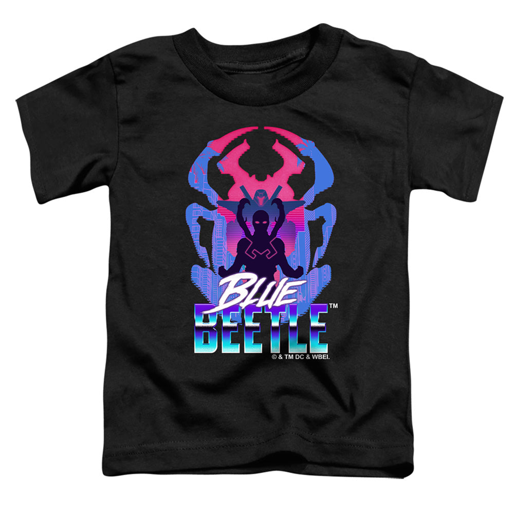 Blue Beetle (2023) Silhouette Licensed Toddler T-Shirt SM-LG