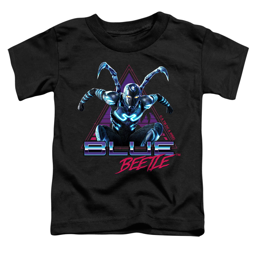 Blue Beetle (2023) Leaping Triangle Licensed Toddler T-Shirt SM-LG