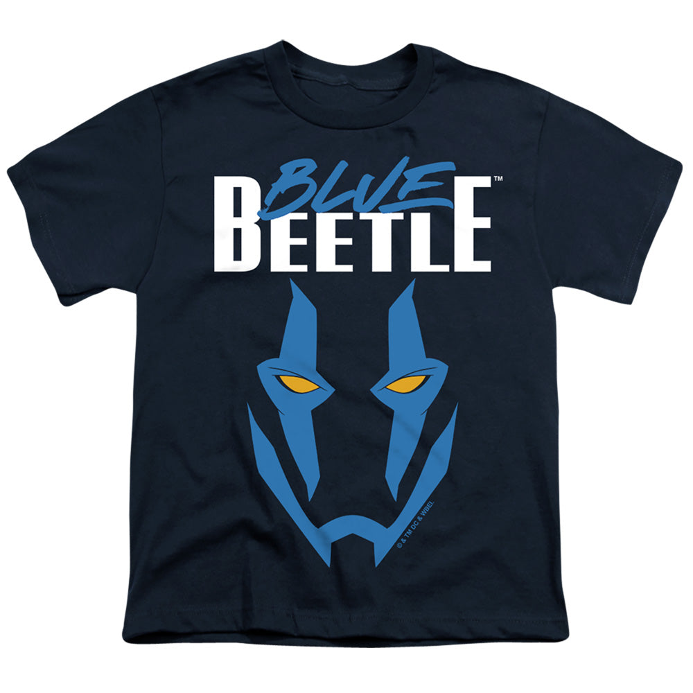 Blue Beetle (2023) Mask Licensed Kid's T-Shirt (Ages 4-7) SM-XL