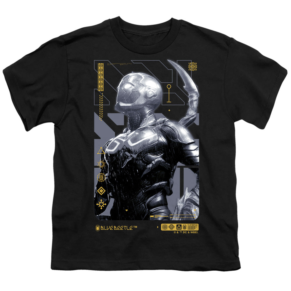 Blue Beetle (2023) Beetle Heads Up Licensed Kid's T-Shirt (Ages 4-7) SM-XL
