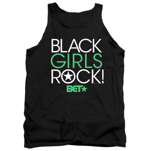 AN OFFCIALLY LICENSED BET BLACK GIRLS ROCK ADULT UNISEX TANK TOP BLACK
