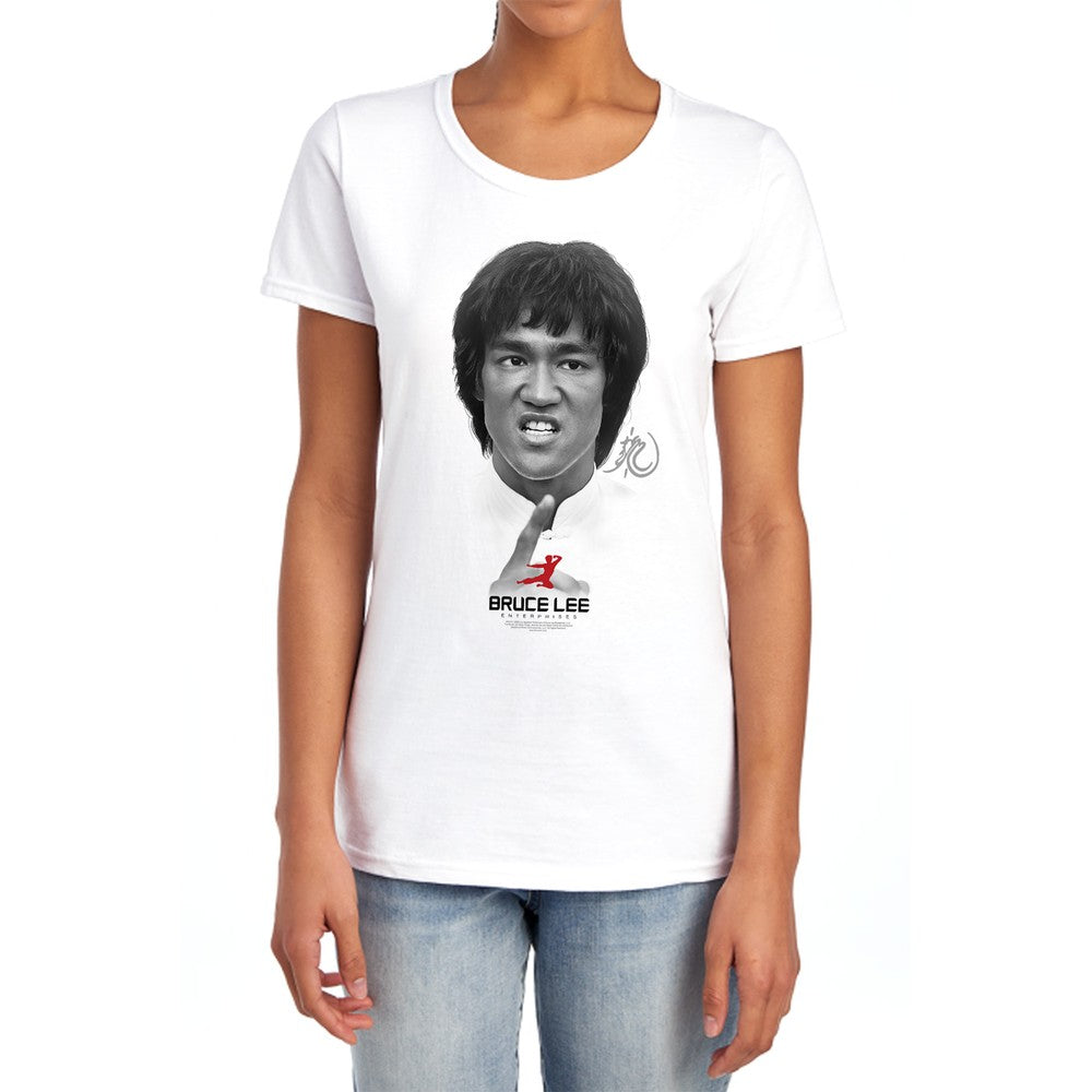 Bruce Lee Self Help Licensed Women's T-Shirt Regular Fit SM-MD