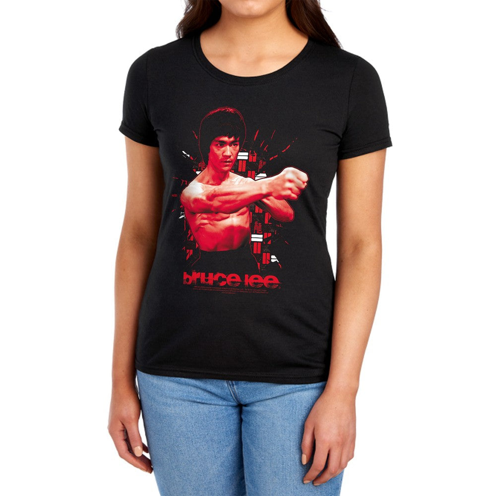 Bruce Lee The Shattering Fist Licensed Women's T-Shirt Regular Fit SM