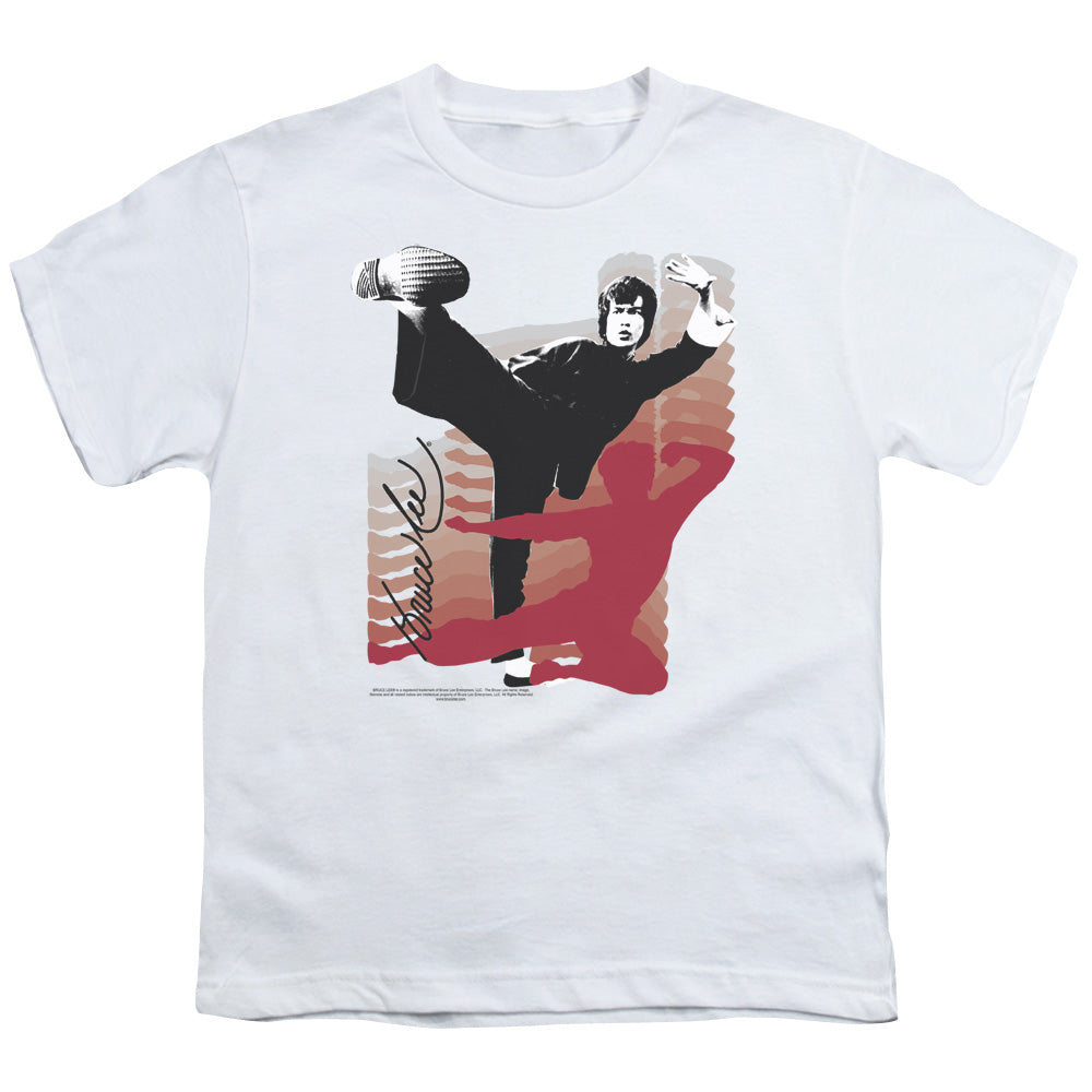 Bruce Lee Kick It Licensed Kid's T-Shirt (Ages 4-7) SM-XL