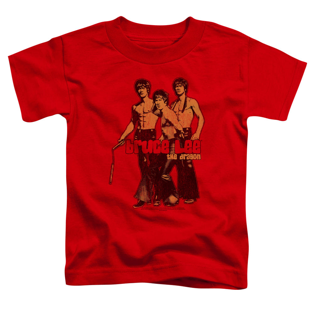 Bruce Lee Nunchucks Licensed Toddler T-Shirt LG