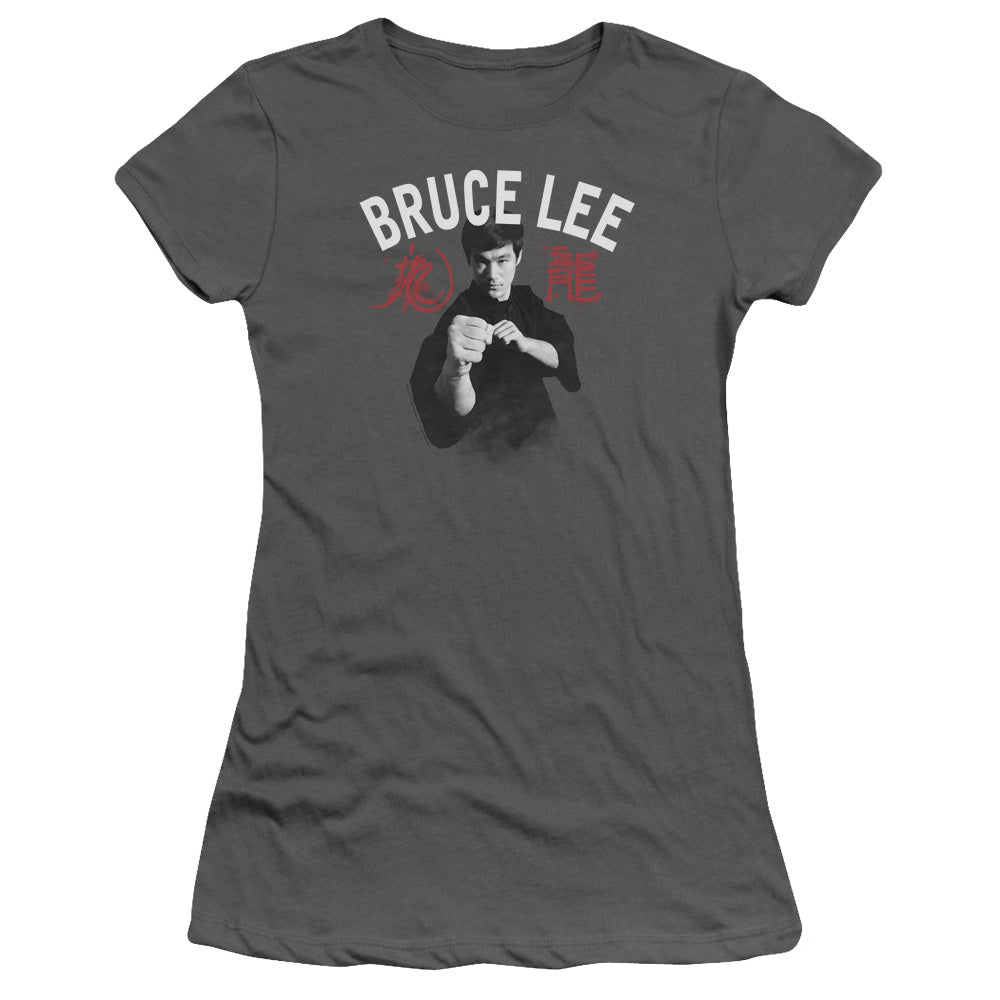 Bruce Lee Ready Licensed Women's T-Shirt Juniors SM