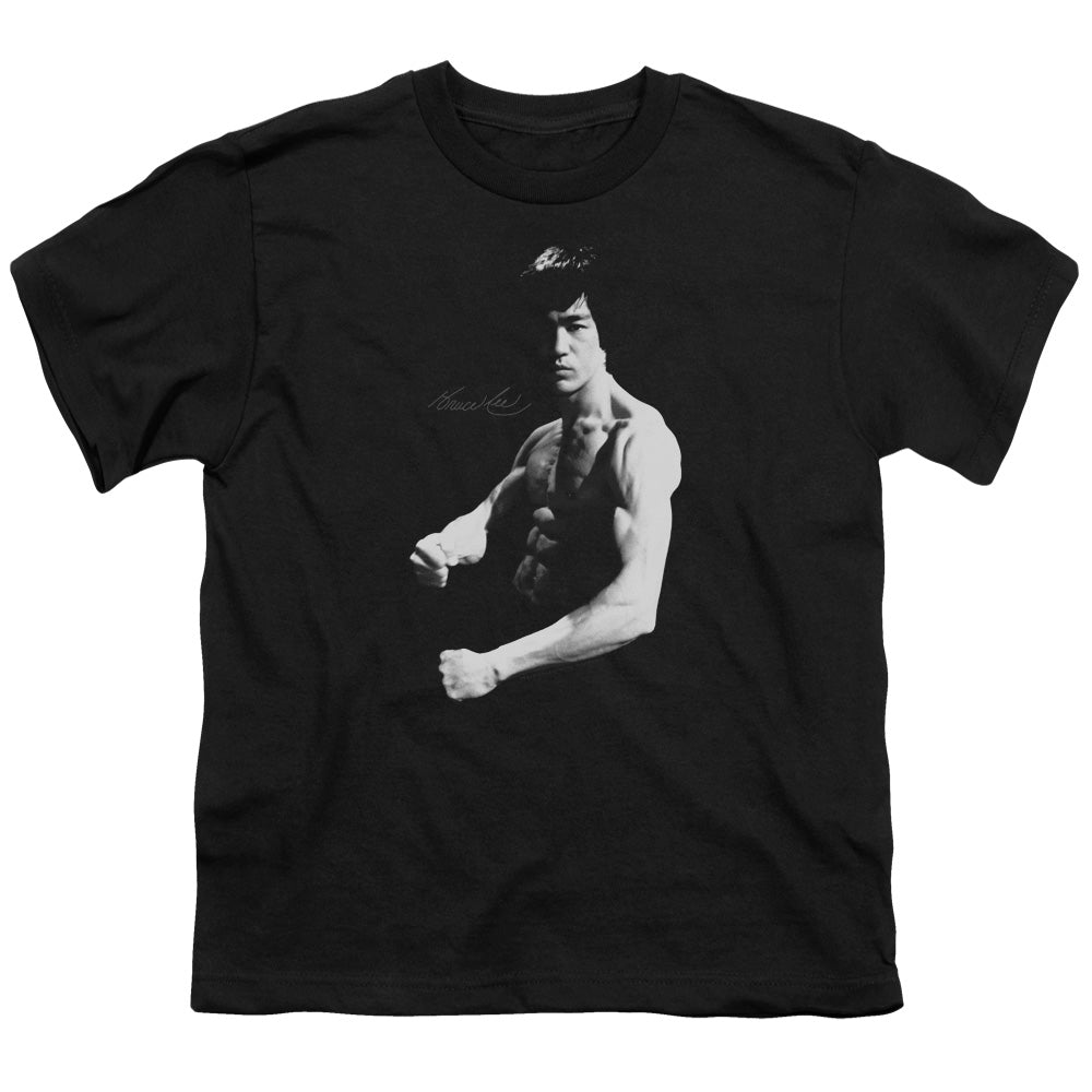 Bruce Lee Stance Licensed Kid's T-Shirt (Ages 4-7) XS-XL