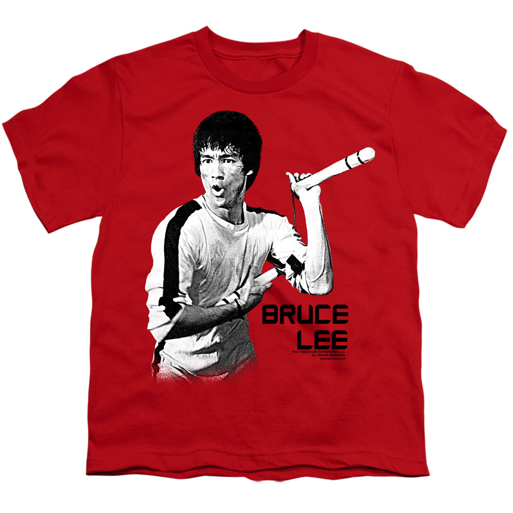 Bruce Lee Nunchucks Licensed Kid's T-Shirt (Ages 4-7) XS-XL