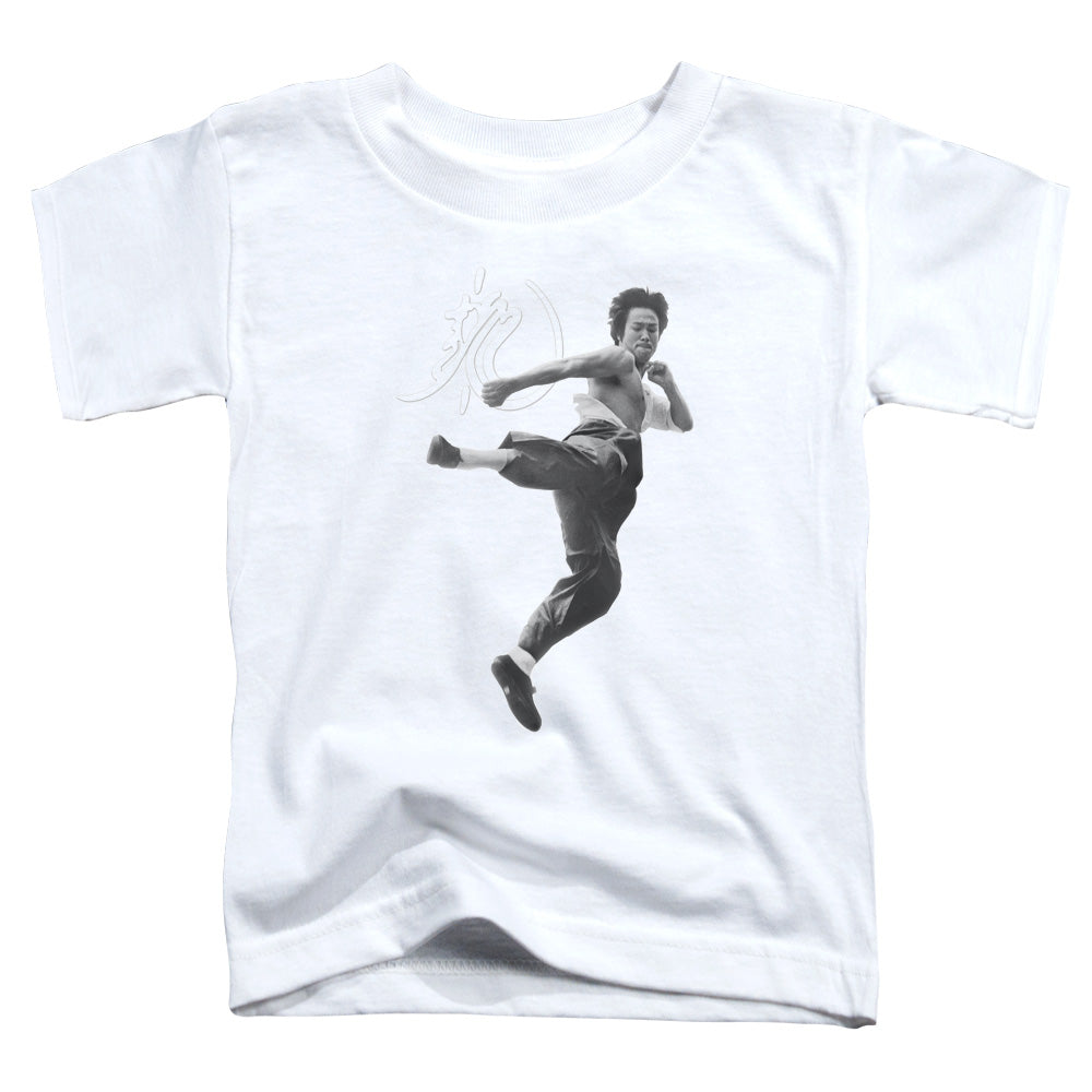 Bruce Lee Flying Kick Licensed Toddler T-Shirt LG