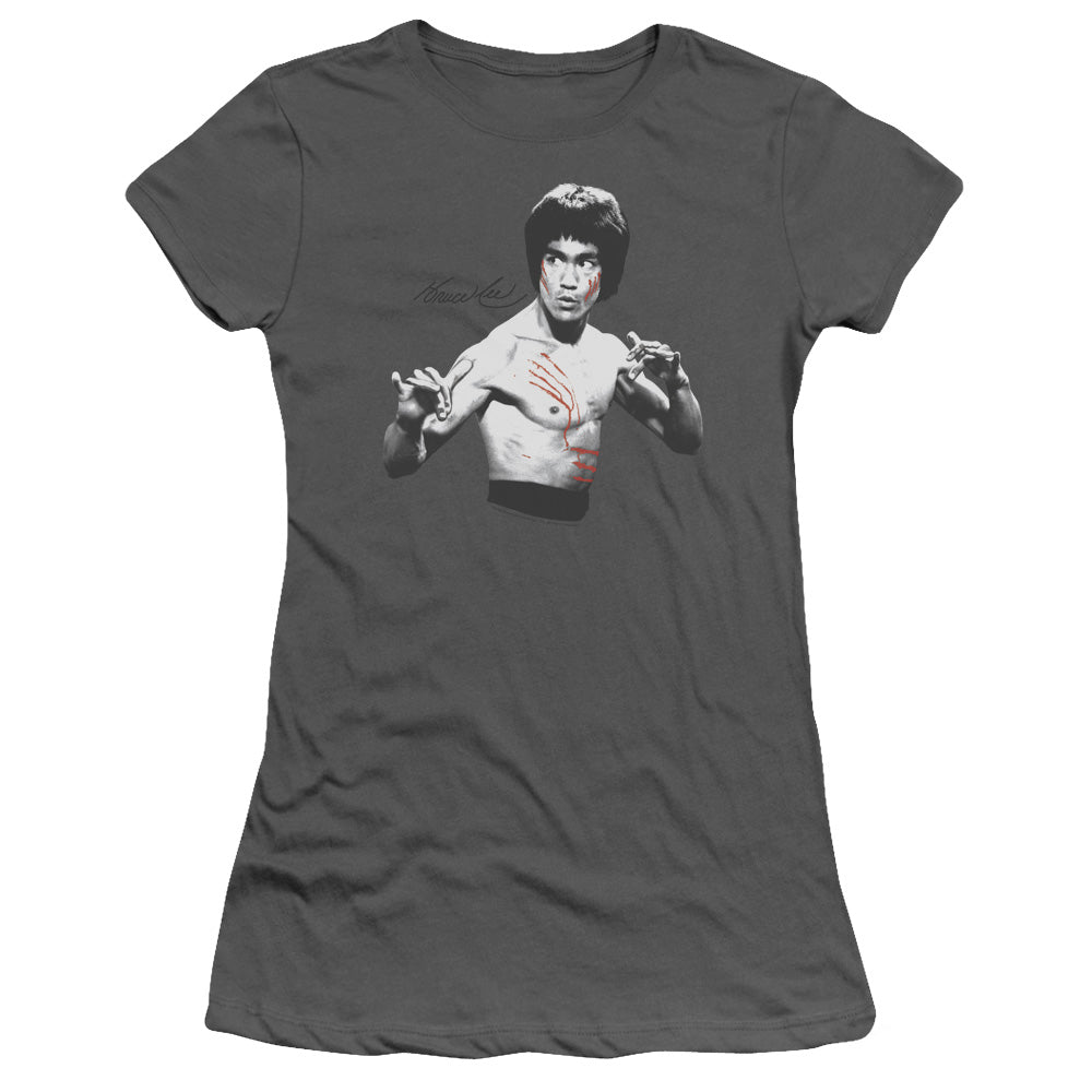 Bruce Lee Final Confrontation Licensed Women's T-Shirt Juniors SM-2X