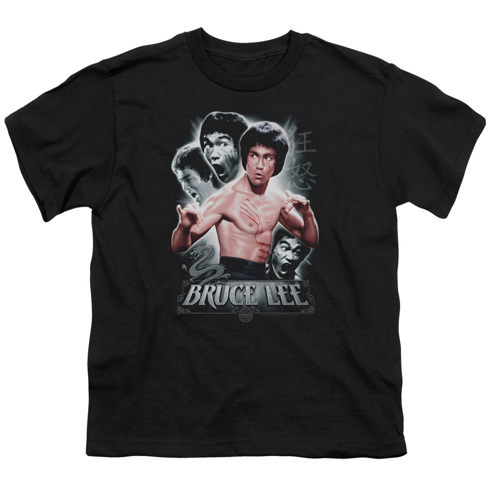 Bruce Lee Inner Fury Licensed Kid's T-Shirt (Ages 4-7) XS-XL