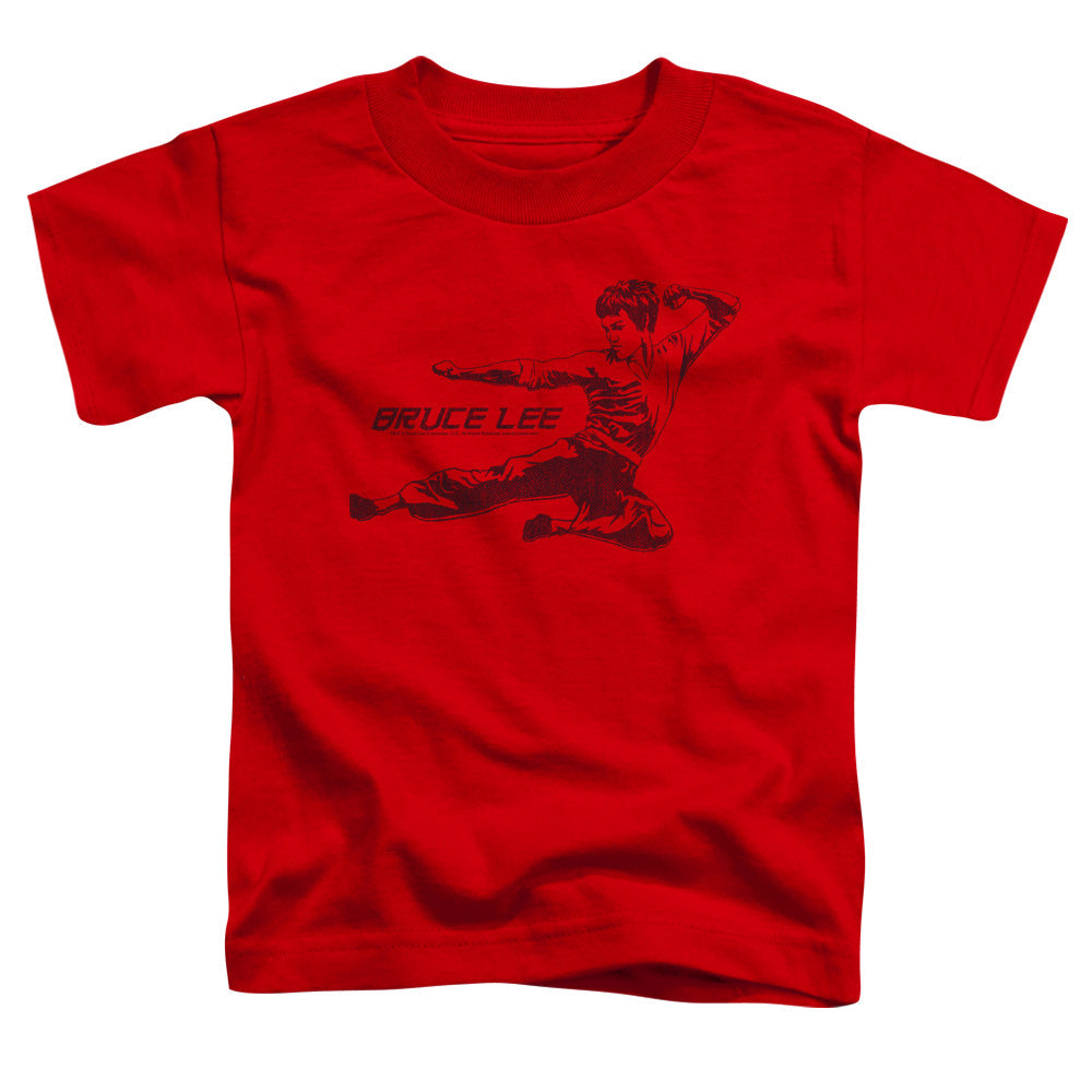 Bruce Lee Line Kick Licensed Toddler T-Shirt SM-LG