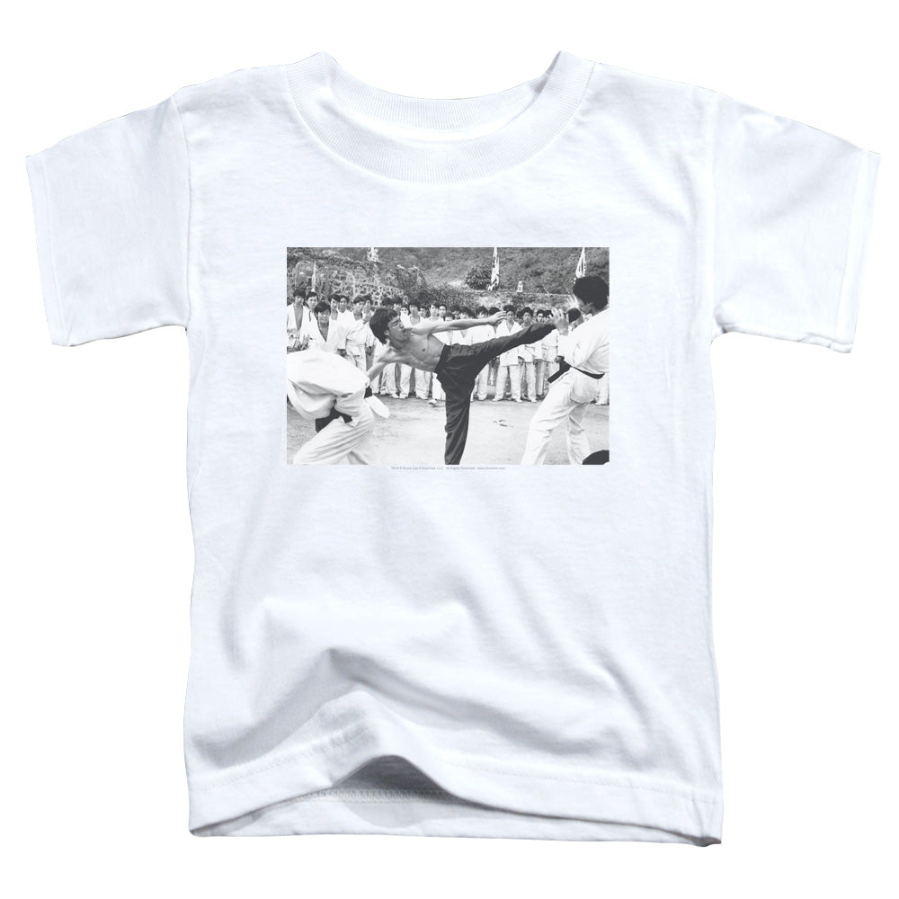 Bruce Lee Kick To The Head Licensed Toddler T-Shirt LG
