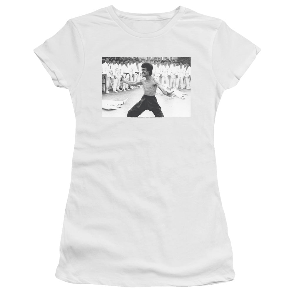 Bruce Lee Triumphant Licensed Women's T-Shirt Juniors LG-2X