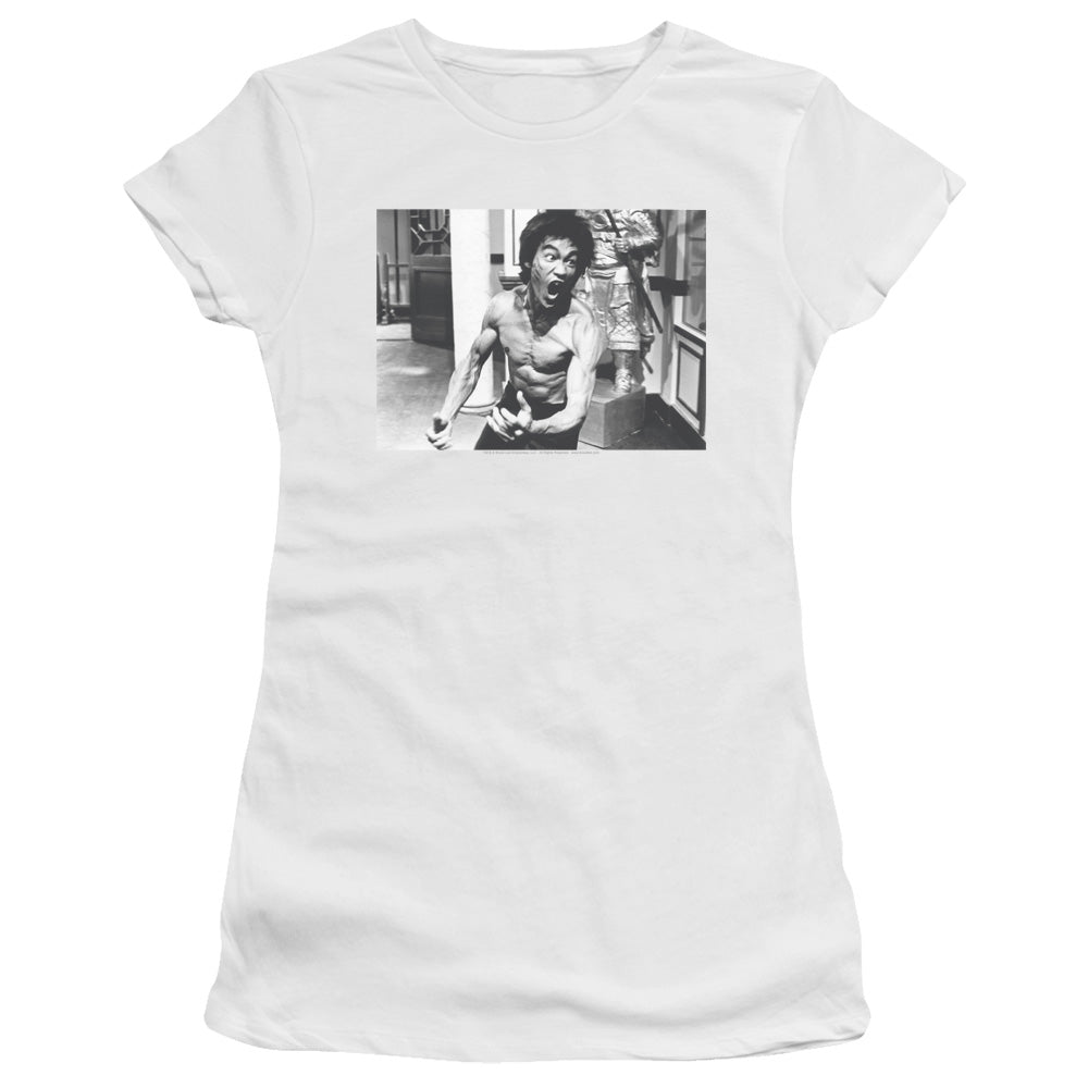 Bruce Lee Full Of Fury Licensed Women's T-Shirt Juniors LG-2X