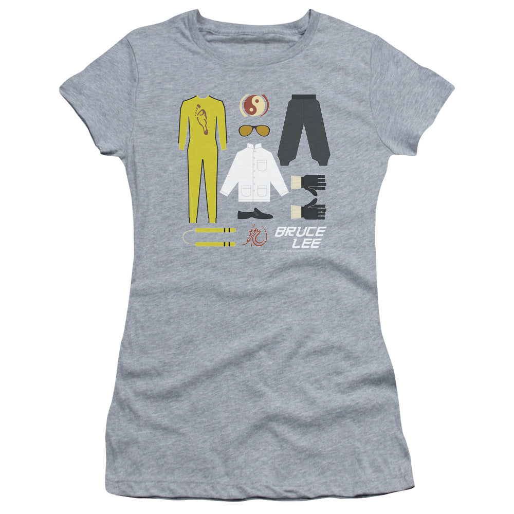 Bruce Lee Lee Gift Set Licensed Women's T-Shirt Juniors SM-2X