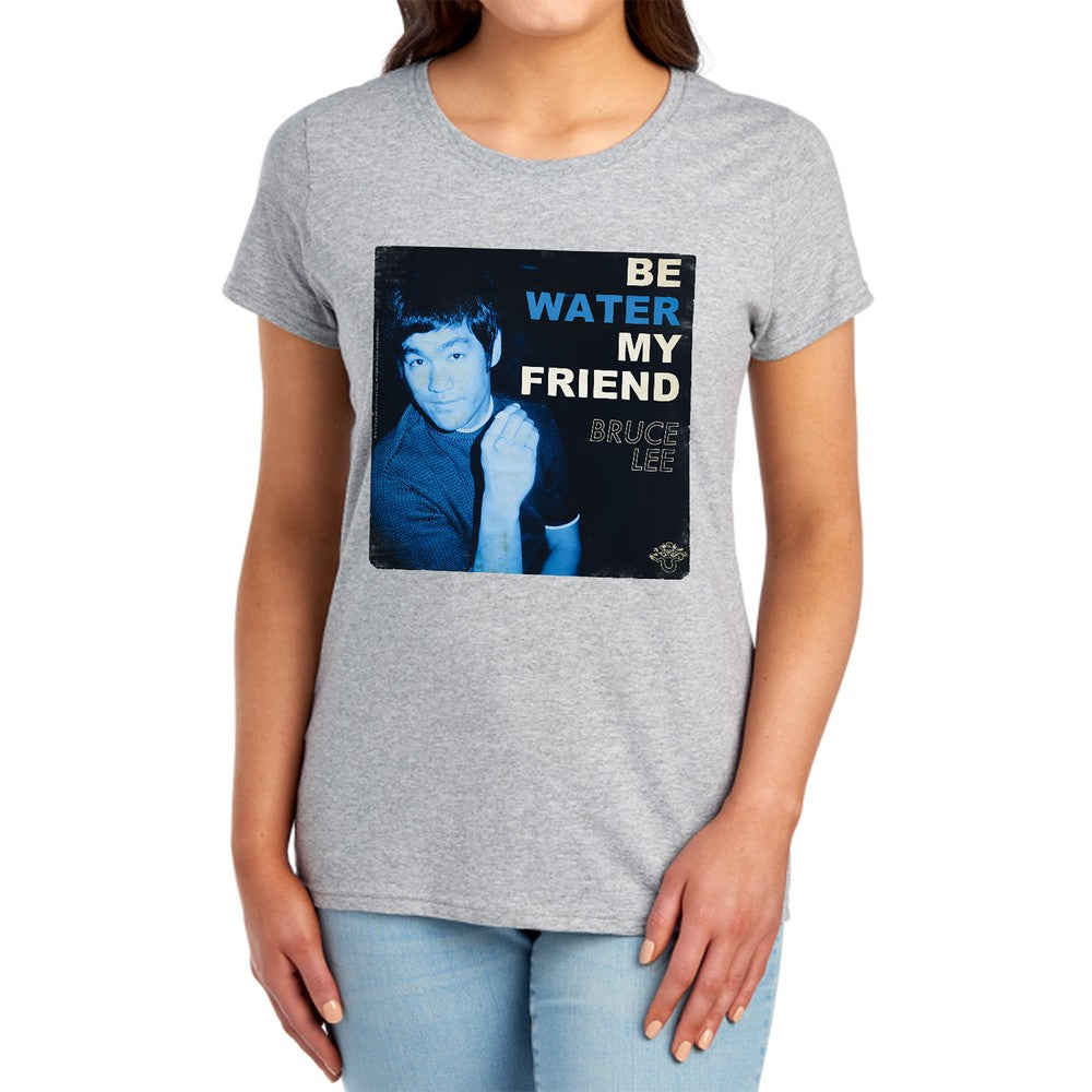 Bruce Lee Water Licensed Women's T-Shirt Regular Fit SM-2X