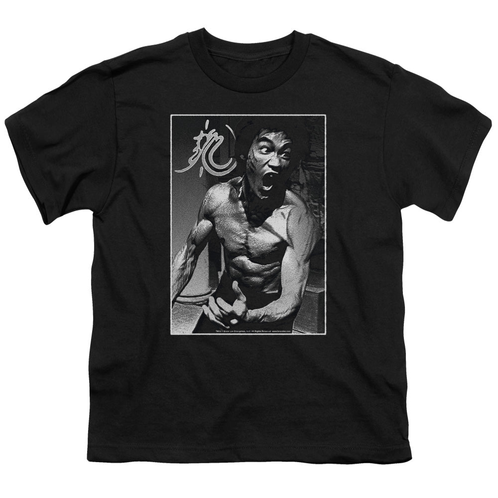 Bruce Lee Focused Rage Licensed Kid's T-Shirt (Ages 4-7) XS-XL