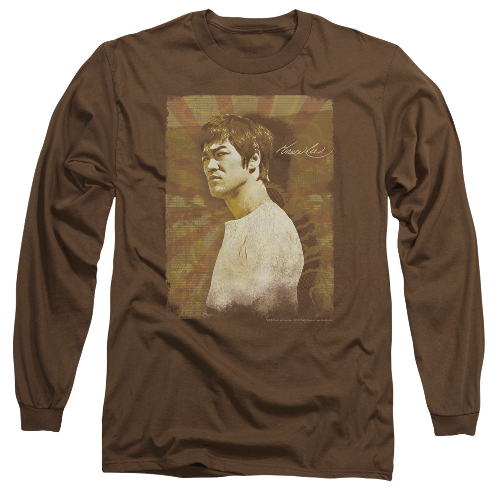 Bruce Lee Anger Licensed Adult Unisex Long Sleeve T-Shirt 3X