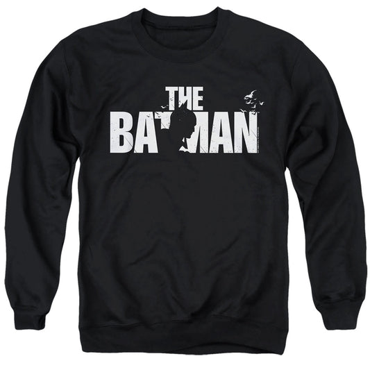 The Batman Silhouette Title Licensed Adult Unisex Crewneck Sweatshirt SM-3X