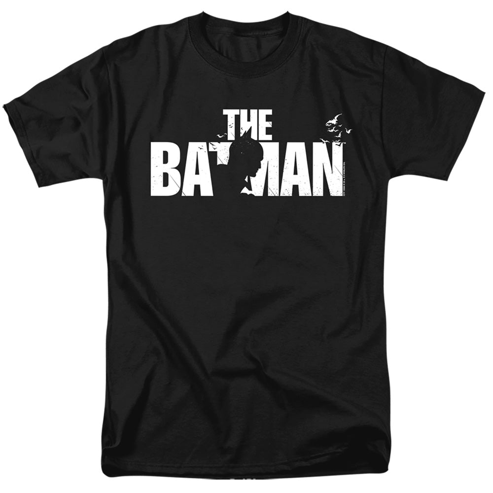 The Batman Silhouette Title Licensed Adult Unisex T-Shirt Regular Fit Tee SM-5X