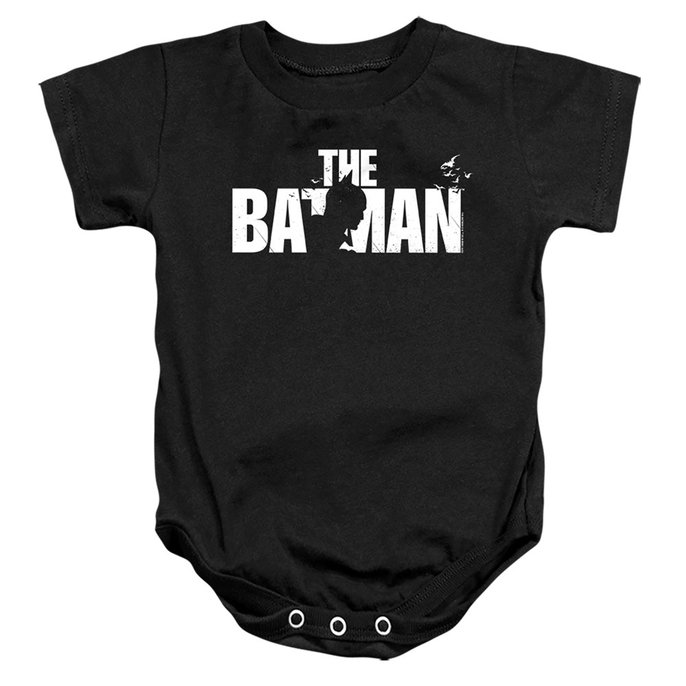 The Batman Silhouette Title Licensed Baby Bodysuit SM-XL