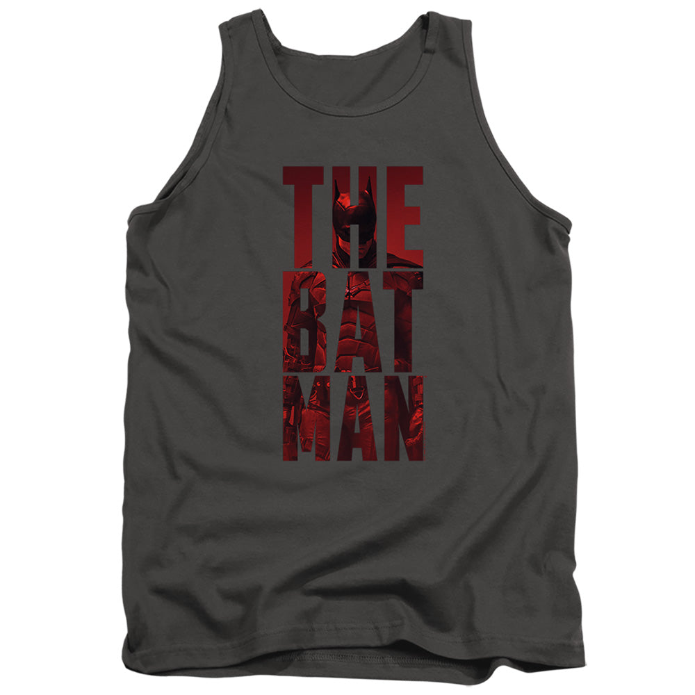 The Batman Crimson Crusader Licensed Adult Unisex Tank Top SM-2X