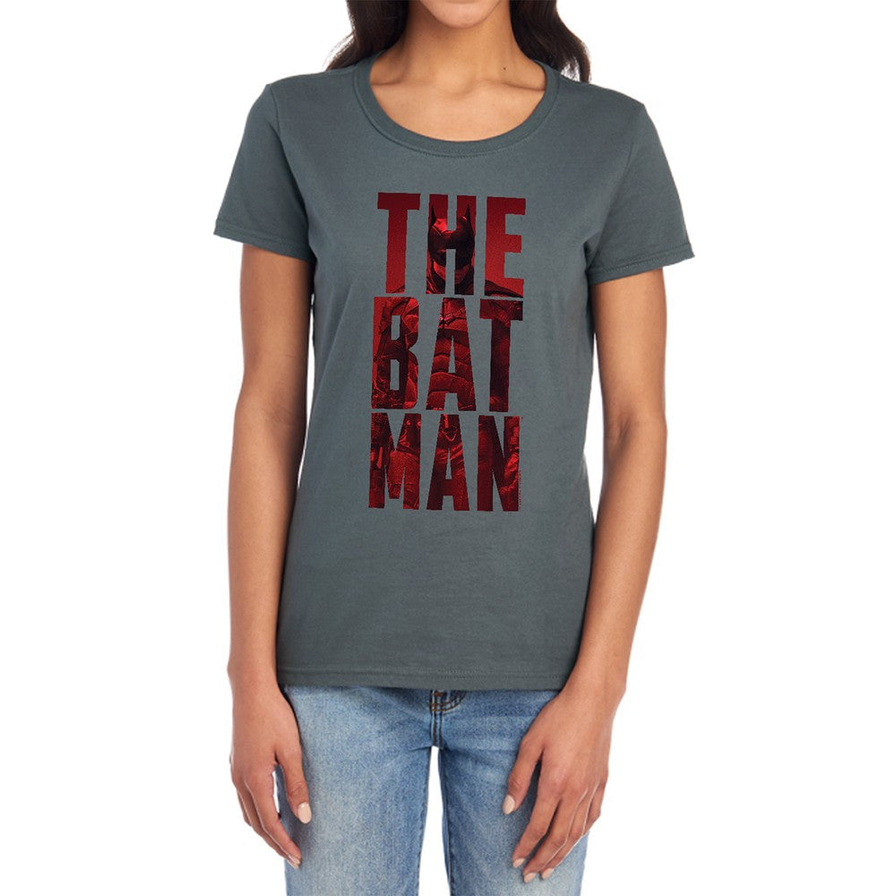 The Batman Crimson Crusader Licensed Women's T-Shirt Regular Fit SM-2X
