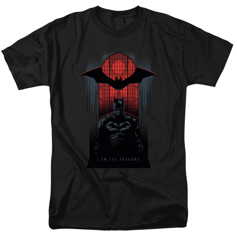 The Batman I Am The Shadows Licensed Adult Unisex T-Shirt Regular Fit Tee SM-5X