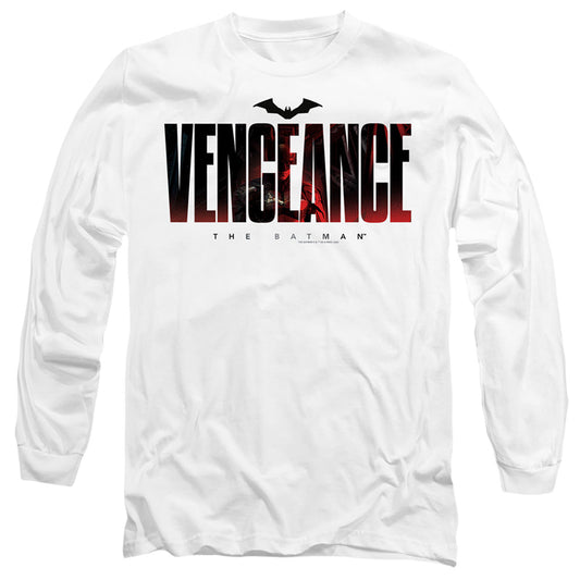 The Batman Vengeance For The Bat Licensed Adult Unisex Long Sleeve T-Shirt SM-3X