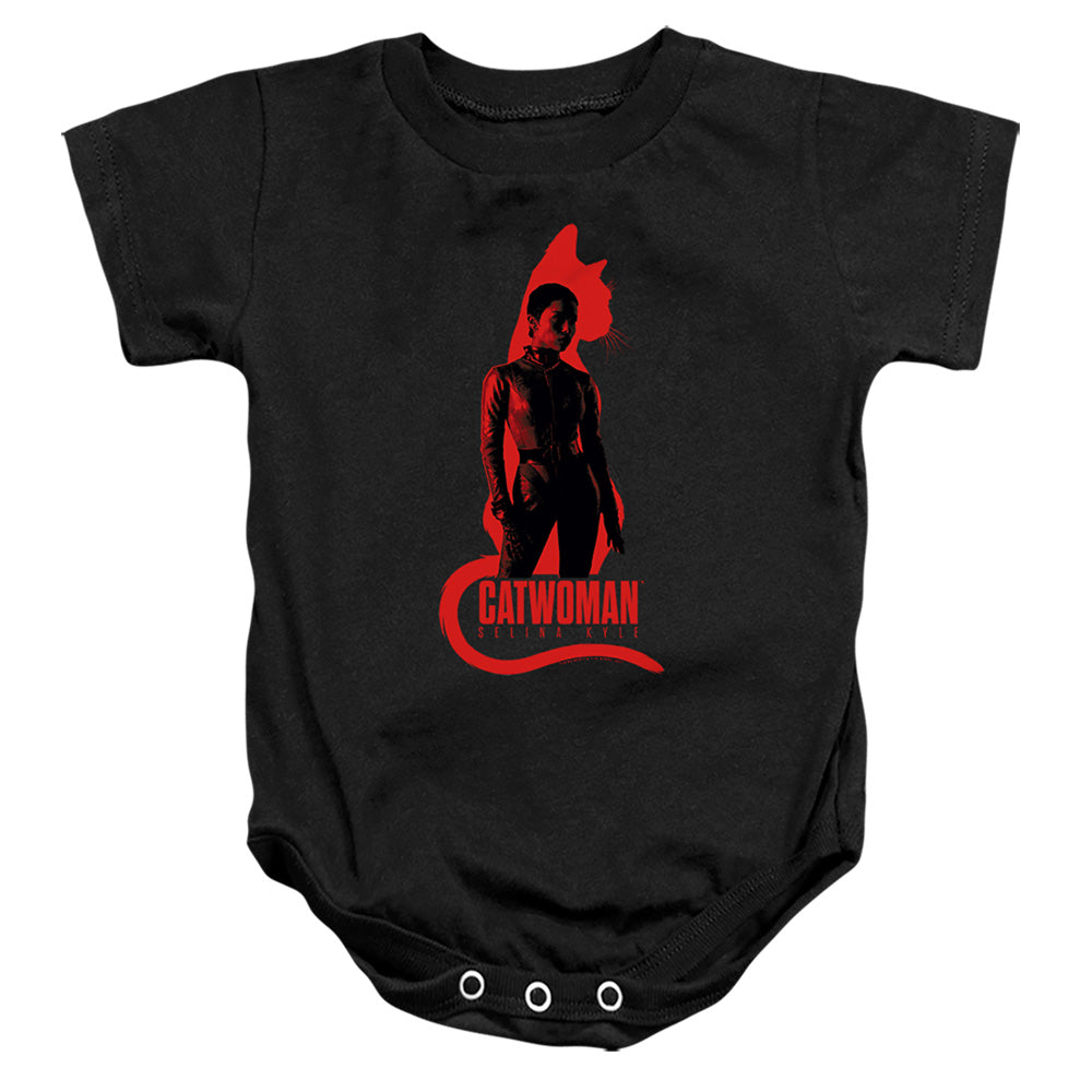 The Batman Selina Kyle Cat Silhouette Licensed Baby Bodysuit SM-XL