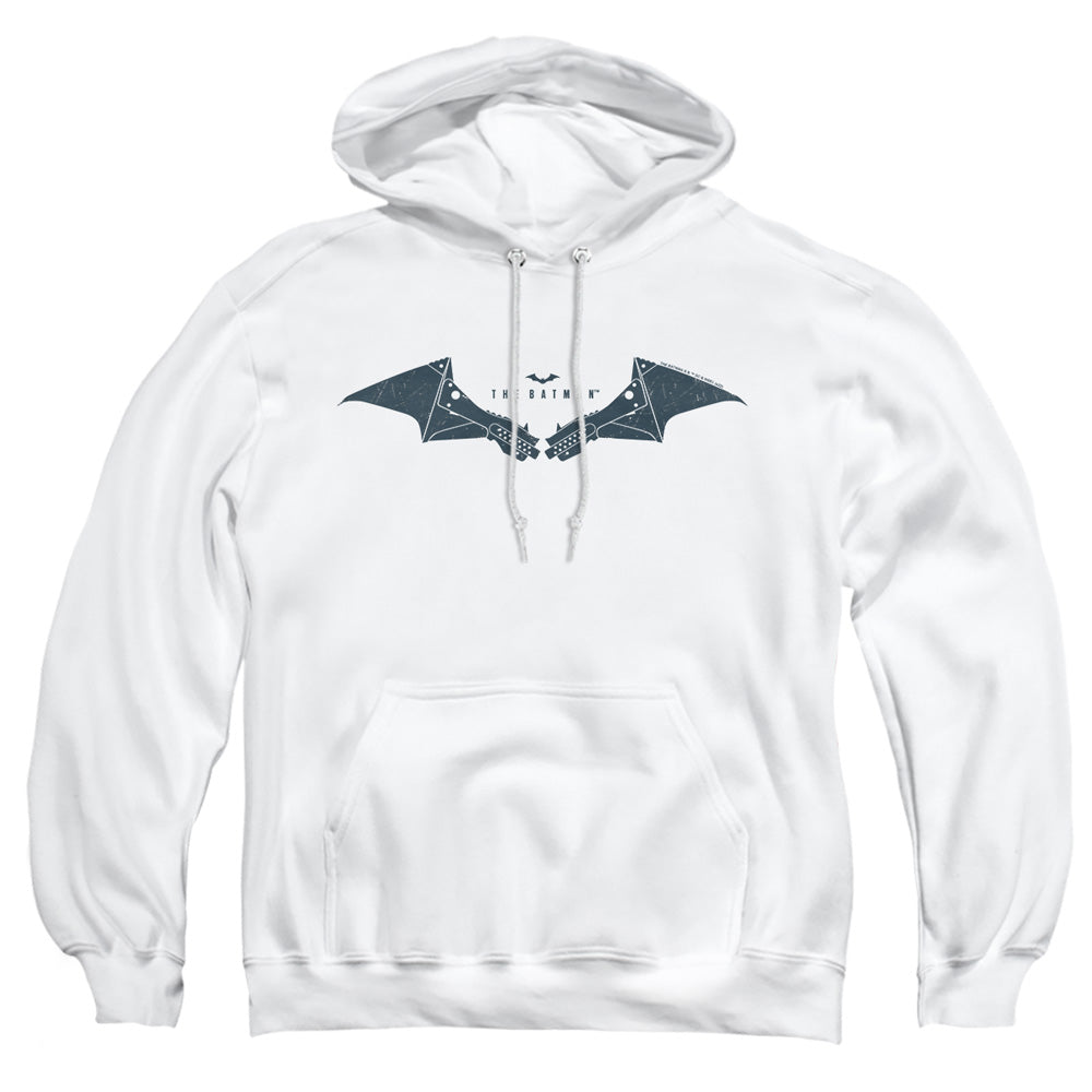 The Batman Mechanical Bat Logo Licensed Adult Unisex Hoodie Pullover SM-3X