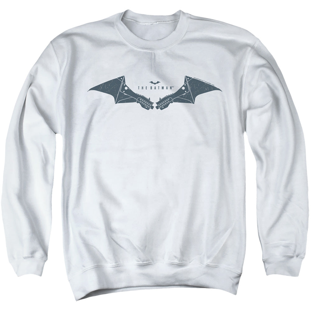 The Batman Mechanical Bat Logo Licensed Adult Unisex Crewneck Sweatshirt SM-3X