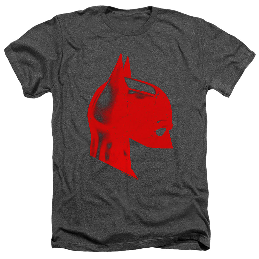 The Batman Face Mask Licensed Adult Unisex T-Shirt Heather Tee SM-3X