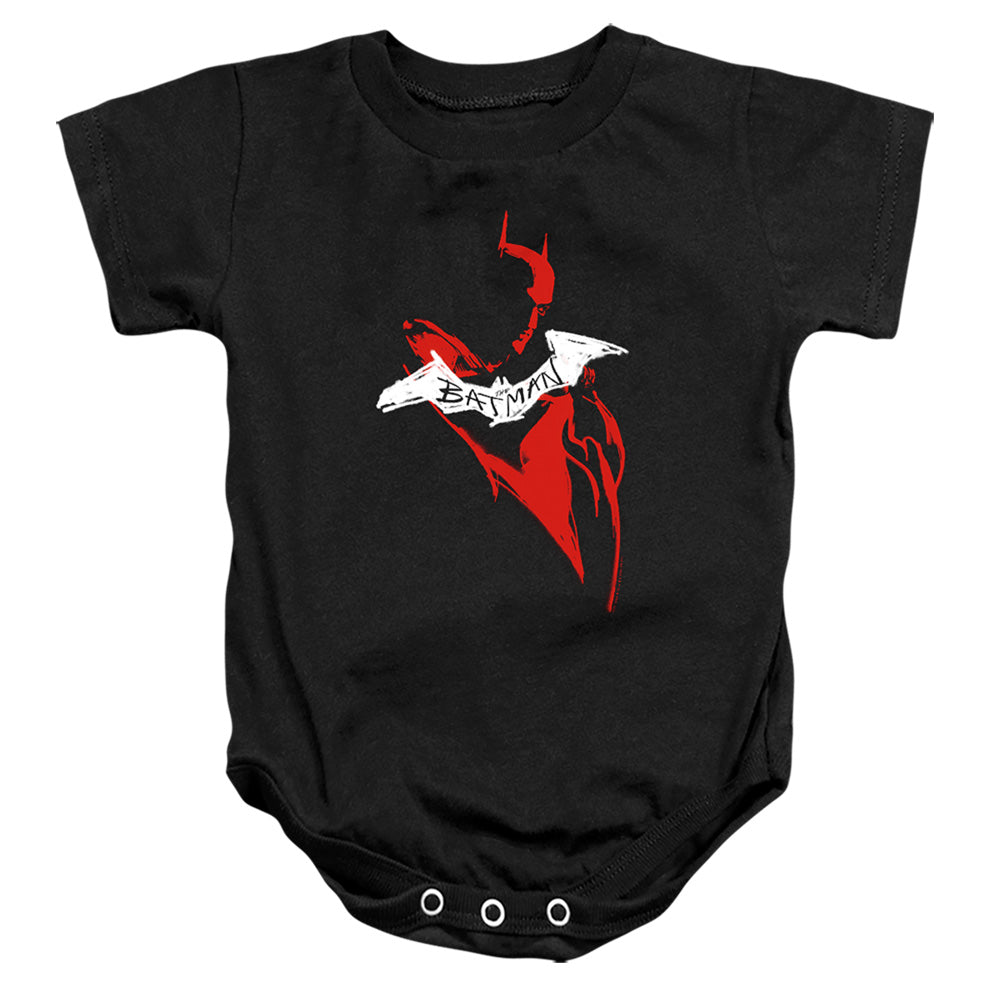 The Batman Hand Drawn Silhouette Licensed Baby Bodysuit SM-XL