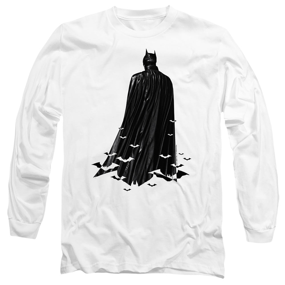 The Batman Bat Cape Licensed Adult Unisex Long Sleeve T-Shirt SM-3X