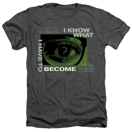 The Batman Become The Riddler Licensed Adult Unisex T-Shirt Heather Tee SM-3X