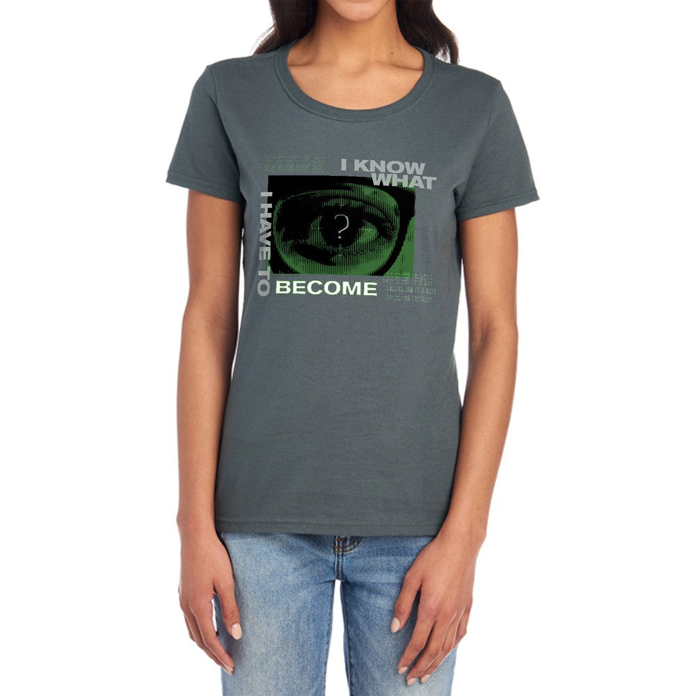The Batman Become The Riddler Licensed Women's T-Shirt Regular Fit SM-2X