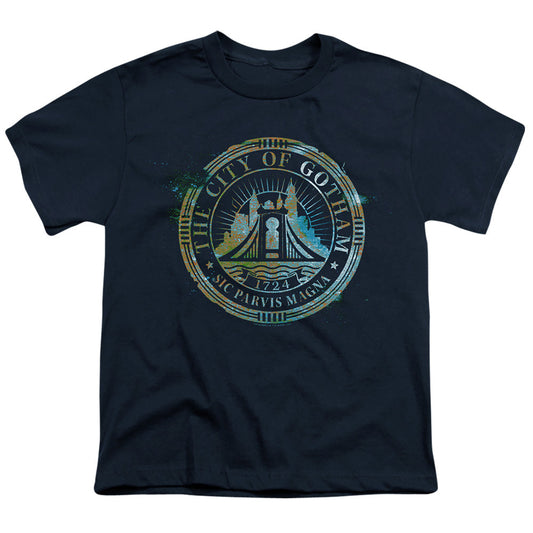 The Batman City Of Gotham Licensed Kid's T-Shirt (Ages 4-7) SM-XL