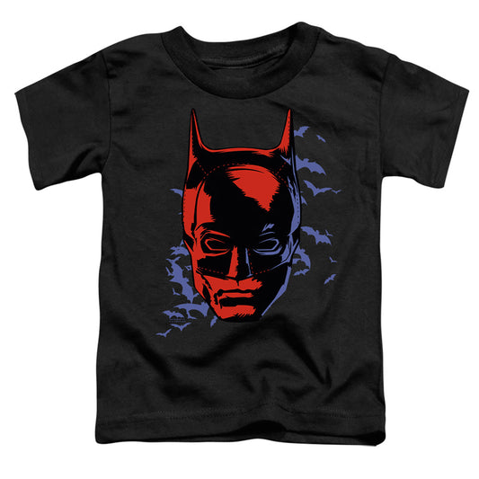 The Batman Shadowed Headshot Licensed Toddler T-Shirt SM-LG