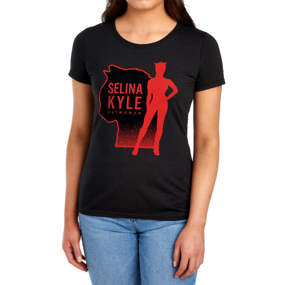 The Batman Selina Kyle Catwoman Licensed Women's T-Shirt Regular Fit SM-2X