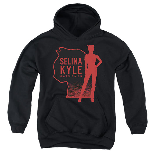 The Batman Selina Kyle Catwoman Licensed Youth Hoodie (Ages 8-12) SM-XL