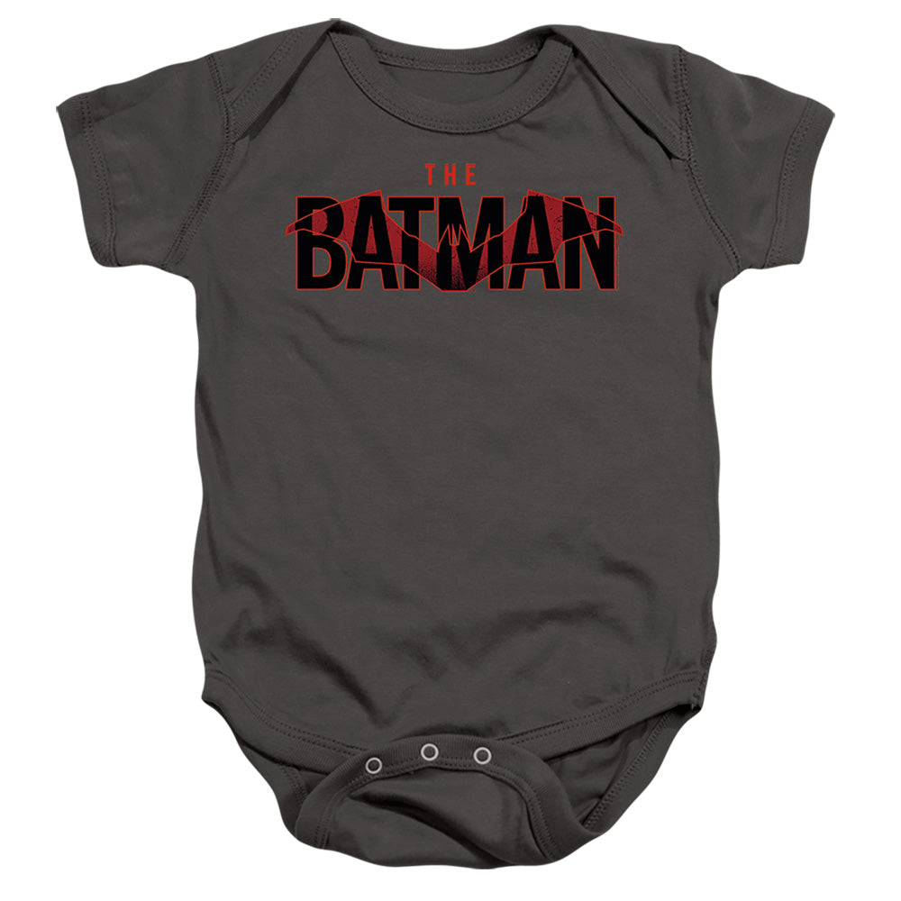 The Batman Logo With Red Bat Licensed Baby Bodysuit SM-XL