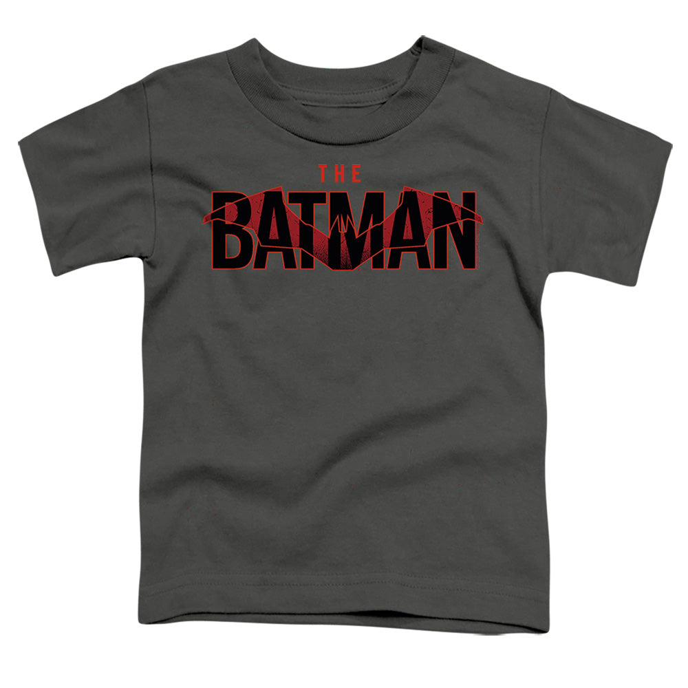 The Batman Logo With Red Bat Licensed Toddler T-Shirt SM-LG